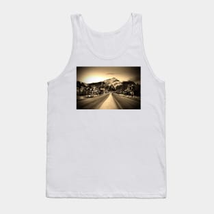 Banff Avenue Alberta Canadian Rockies Canada Tank Top